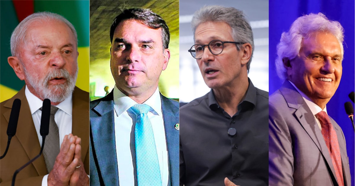 Atlas/Bloomberg: Lula lidera no primeiro turno e empata com Flávio e Zema no segundo turno