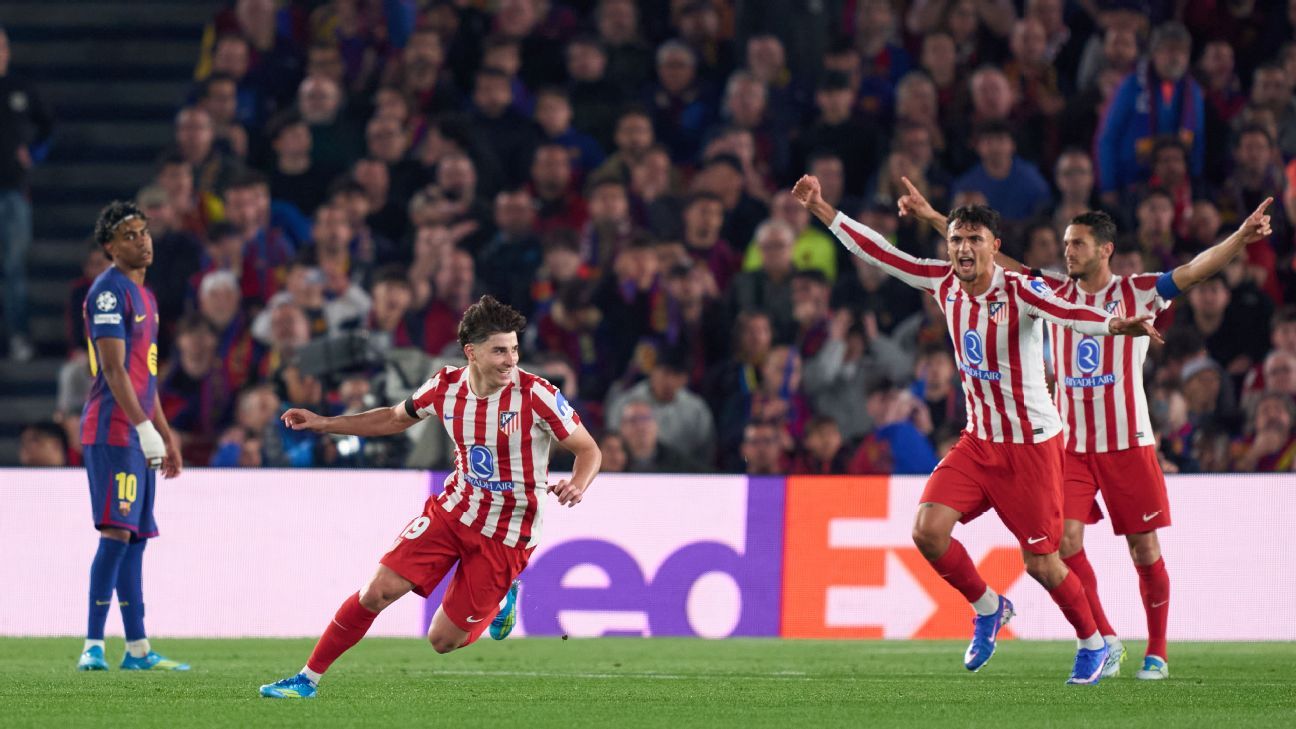 Atlético's Simeone: Normal for Arsenal, PSG, Barça to want Álvarez