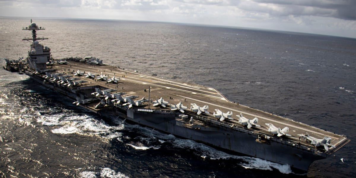 Back-to-Back Combat Operations Stretched USS Gerald R. Ford Deployment