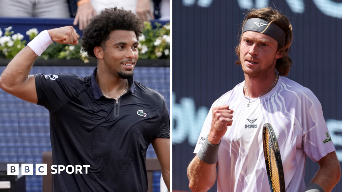 Arthur Fils and Andrey Rublev