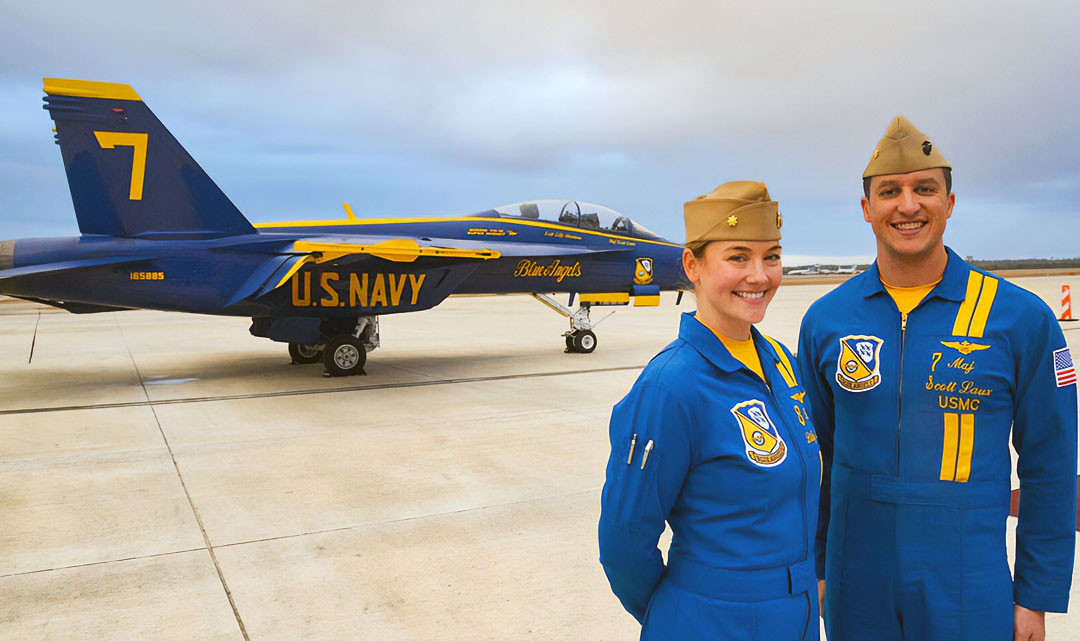 Blue Angels to conduct campus flyover