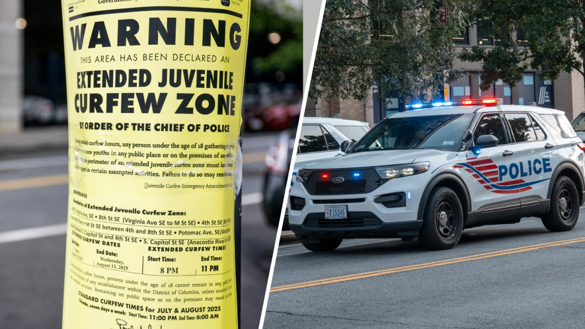 Bowser declares emergency to continue expired juvenile curfew rule – NBC4 Washington