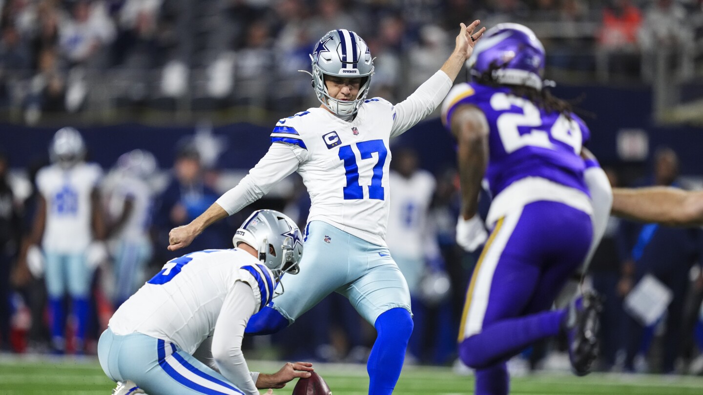 Brandon Aubrey agrees to four-year extension with Cowboys