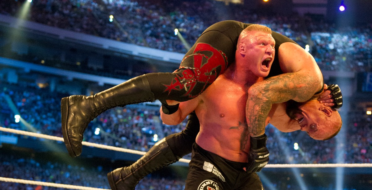 Brock Lesnar’s 12 WrestleMania matches ranked