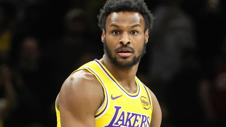 Bronny James’ 41-point, 11-rebound, 15-assist G League Lakers stats aren’t what they seem