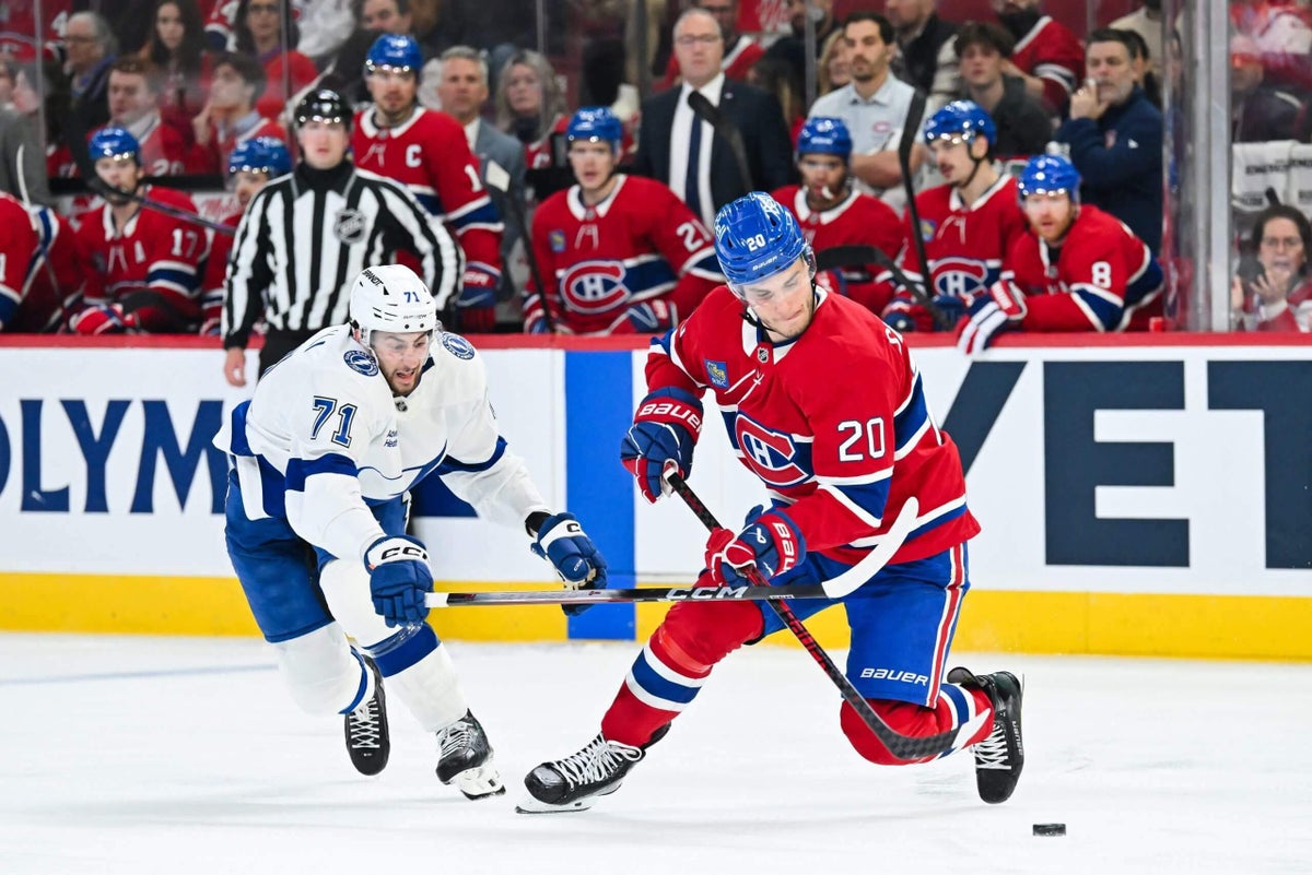 Canadiens playoff notebook: The matchup game and how St. Louis once lifted Slafkovský