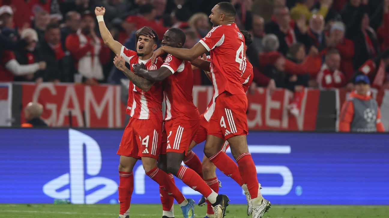 Champions League recap: Díaz, Olise wins it for Bayern, Arsenal advance