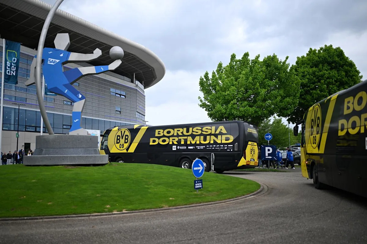 Confirmed lineups: TSG Hoffenheim vs. Borussia Dortmund