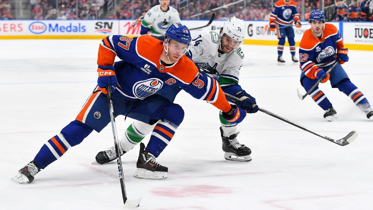 Connor McDavid wraps up NHL scoring title with 4-assist finale
