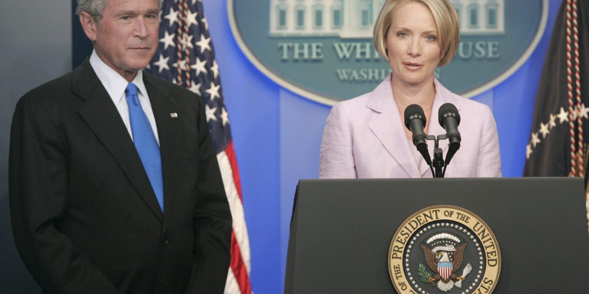 Dana Perino was terrified to leave the White House — until George W. Bush gave her advice