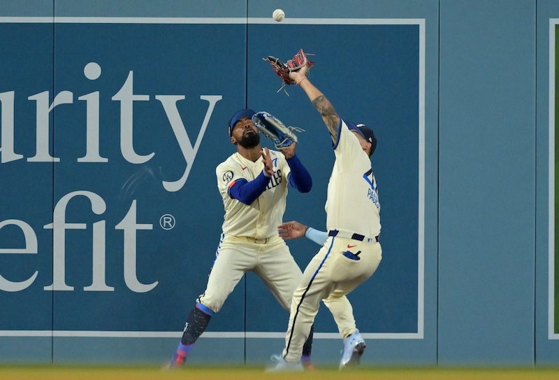 Dodgers want to improve after Andy Pages, Teoscar Hernández nearly collide
