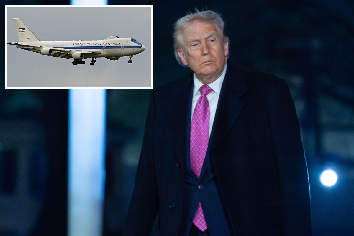 E-4B ‘doomsday plane’ takes flight as Trump weighs strikes on Iran