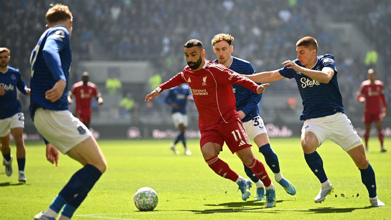 Everton vs Liverpool LIVE: Latest updates from first Merseyside derby at Hill Dickinson Stadium