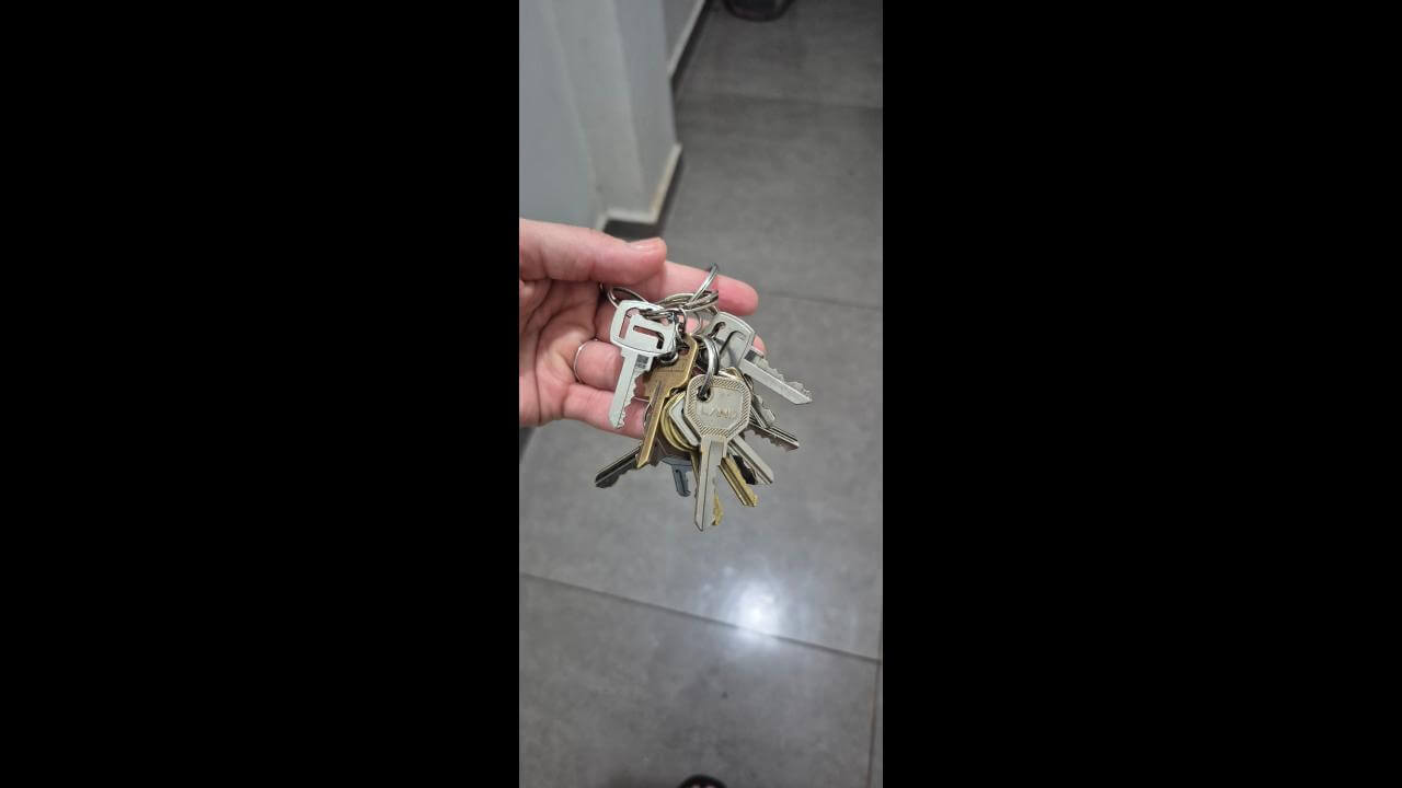 Foi encontrada uma chave no bairro Alto Alegre