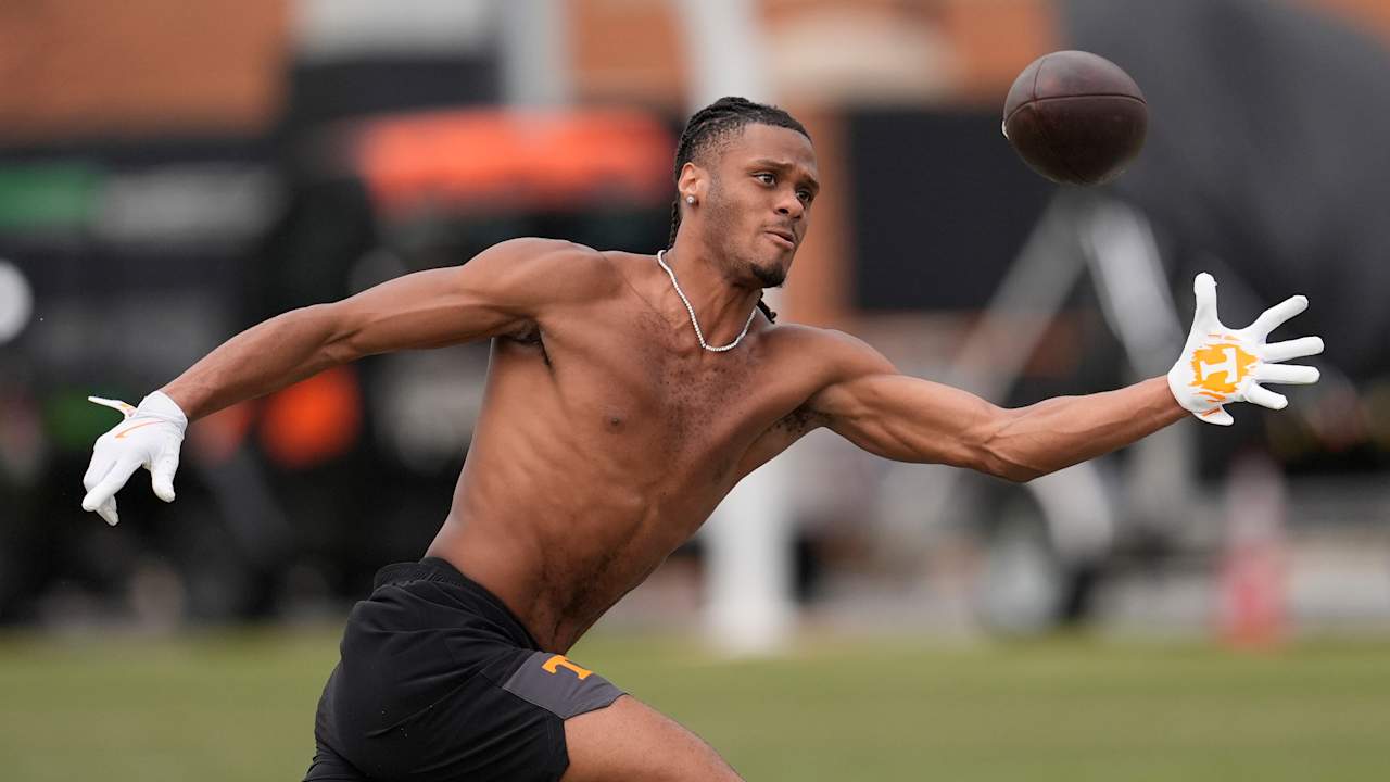 For former WRs coach Dave Canales, Chris Brazzell has “rare” skill set