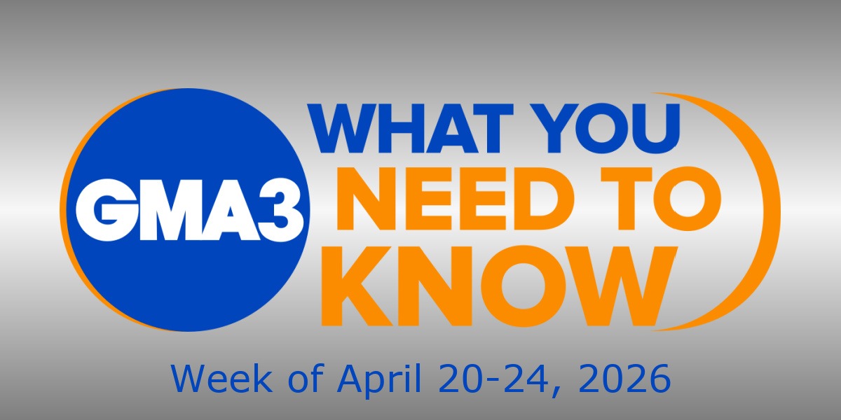 GMA3 Guests Henry Winkler, Patrick Brammall April 20-24