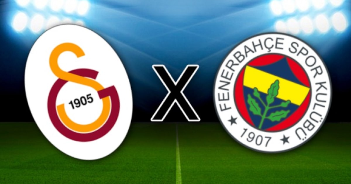 Galatasaray x Fenerbahçe pelo Campeonato Turco: onde assistir ao vivo, horário e escalação