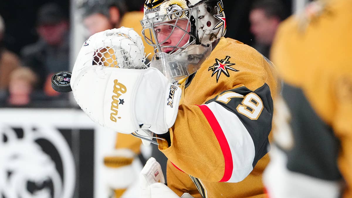 Golden Knights Make Goalie Decision Before Mammoth Game