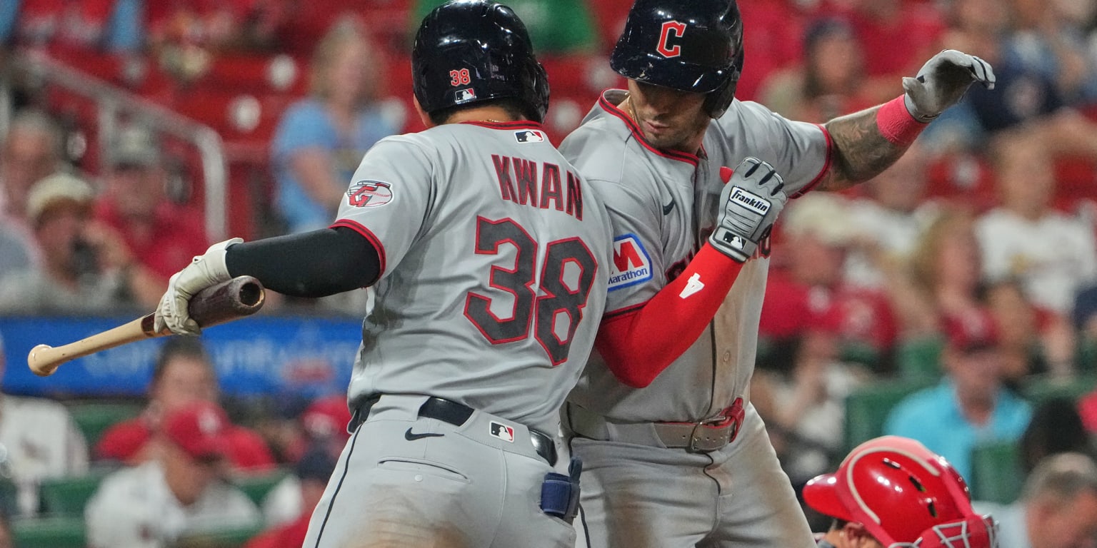 Guardians’ starters all reach base in win over Cardinals