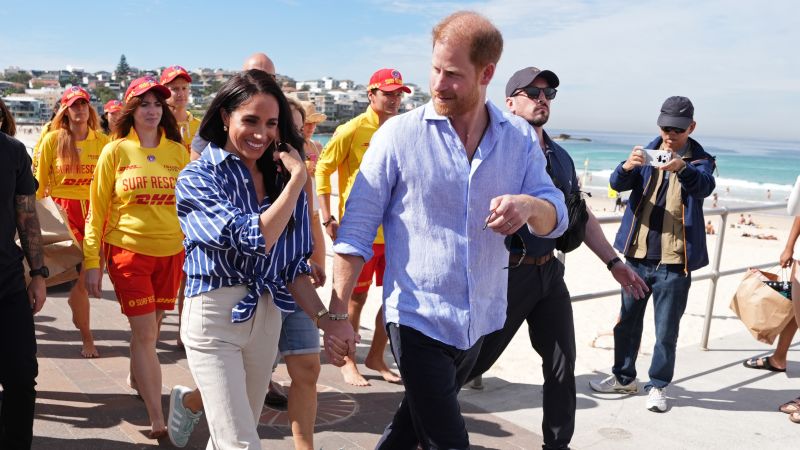Harry and Meghan on a different kind of foreign trip in Australia