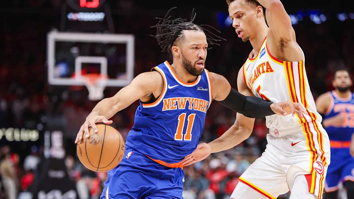 Hawks’ Dyson Daniels reveals the ‘hard to guard’ reality of defending Jalen Brunson