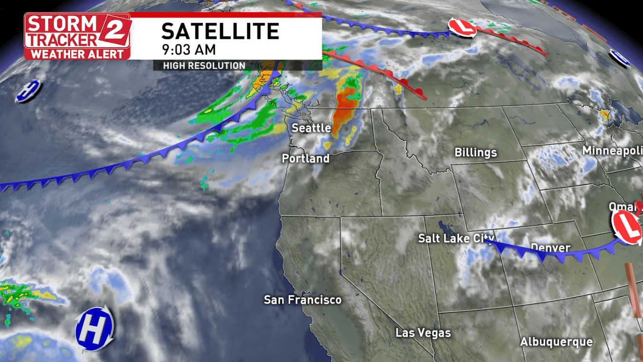 Heavy snow coming to Cascades, pass travel impacted with nearly a foot of snow