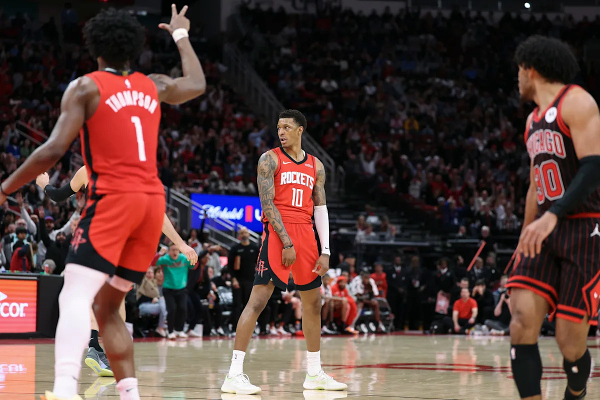 Houston Rockets jersey history No. 10 – Jabari Smith Jr. (2022-26)