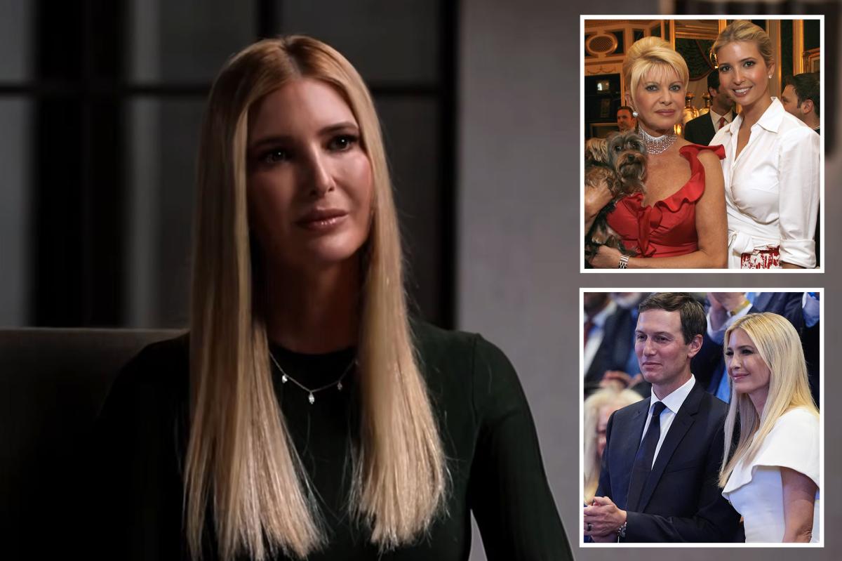 Ivanka Trump tears up about losing her mother, Jared's battle with cancer and watching her father get shot in 'real time' 
