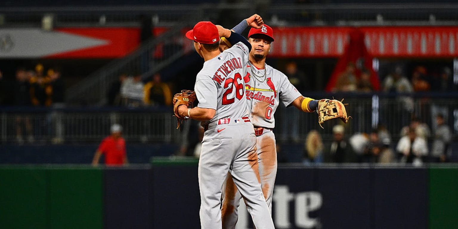 JJ Wetherholt, Cardinals beat the Pirates in a back-and-forth game