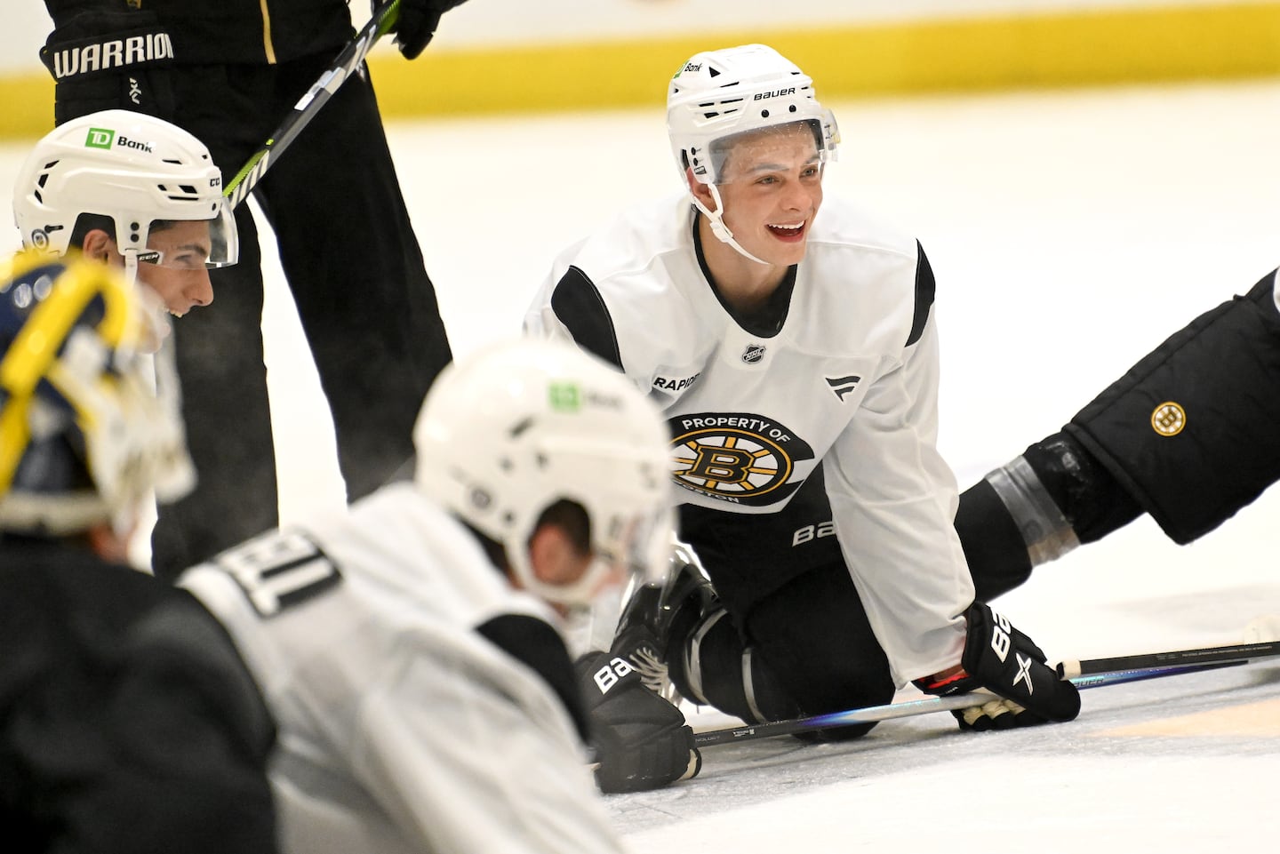 If the Bruins sew up their playoff spot Saturday against the Lightning, James Hagens could make his NHL debut Sunday evening against the Blue Jackets in Columbus.