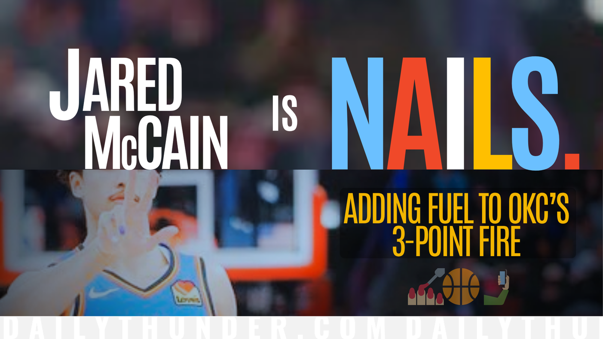 Jared McCain Is Nails.