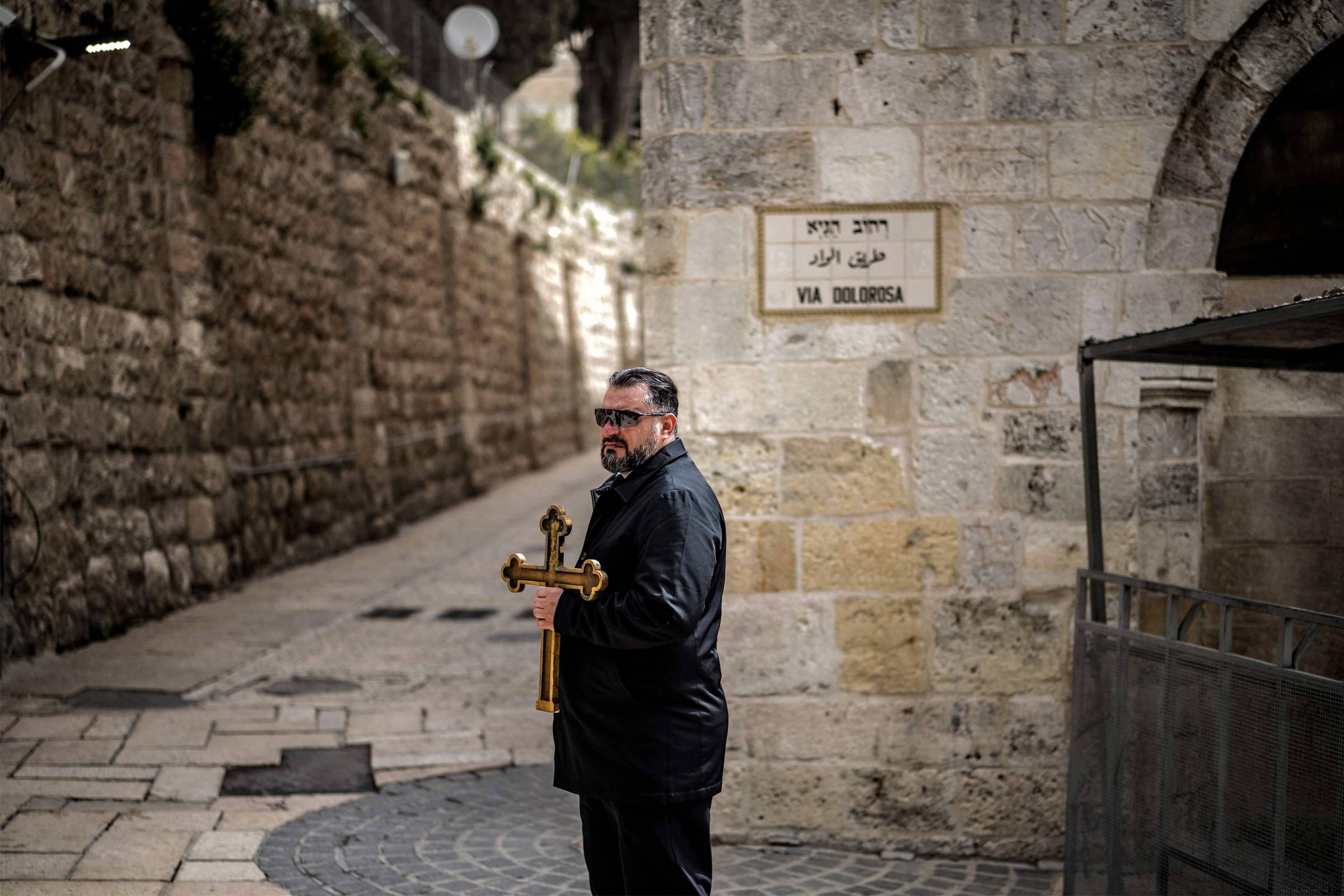 Jerusalém fica vazia na Sexta-Feira Santa em meio a guerra - 03/04/2026 - Mundo