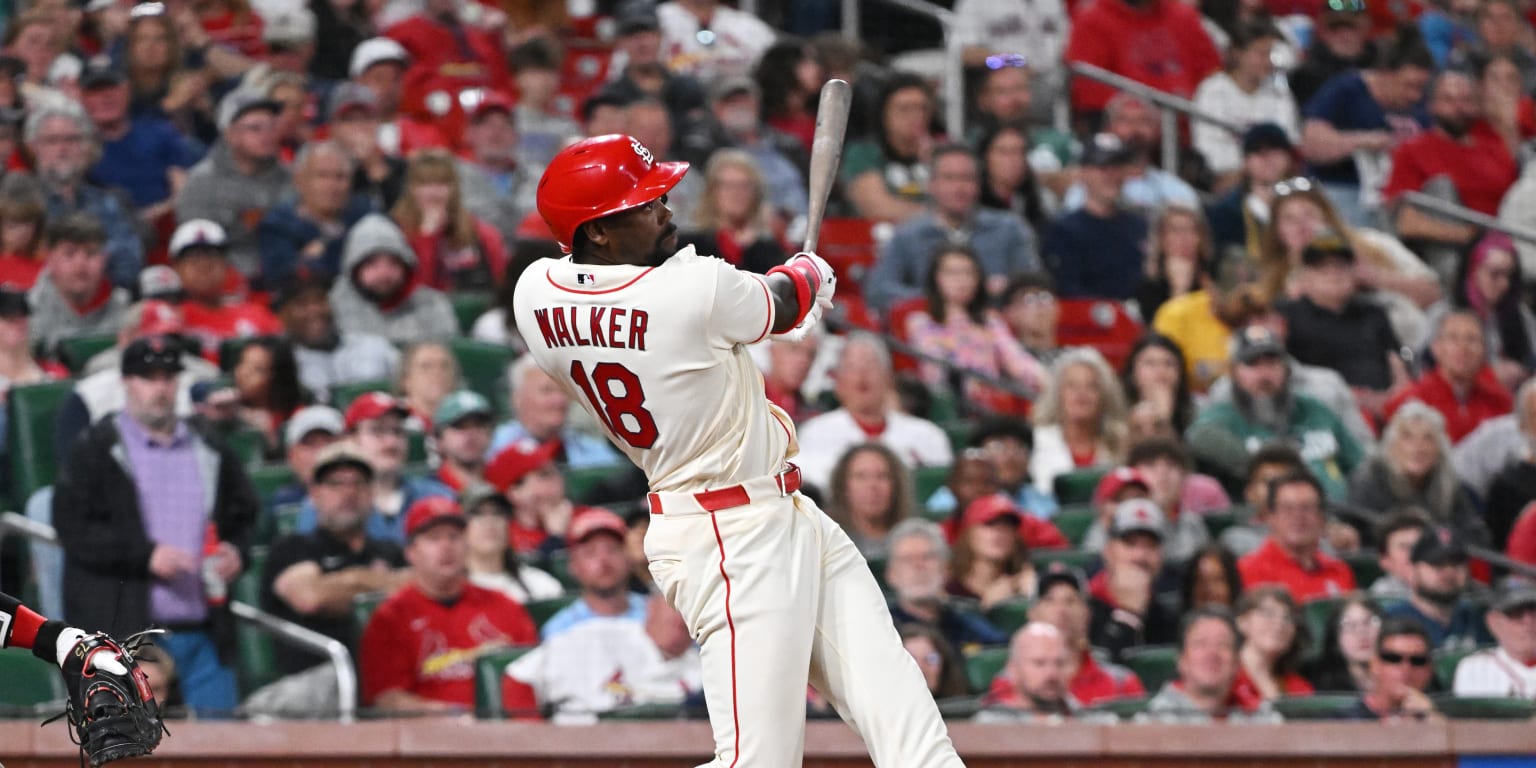 Jordan Walker hits 6th homer to tie 2025 total