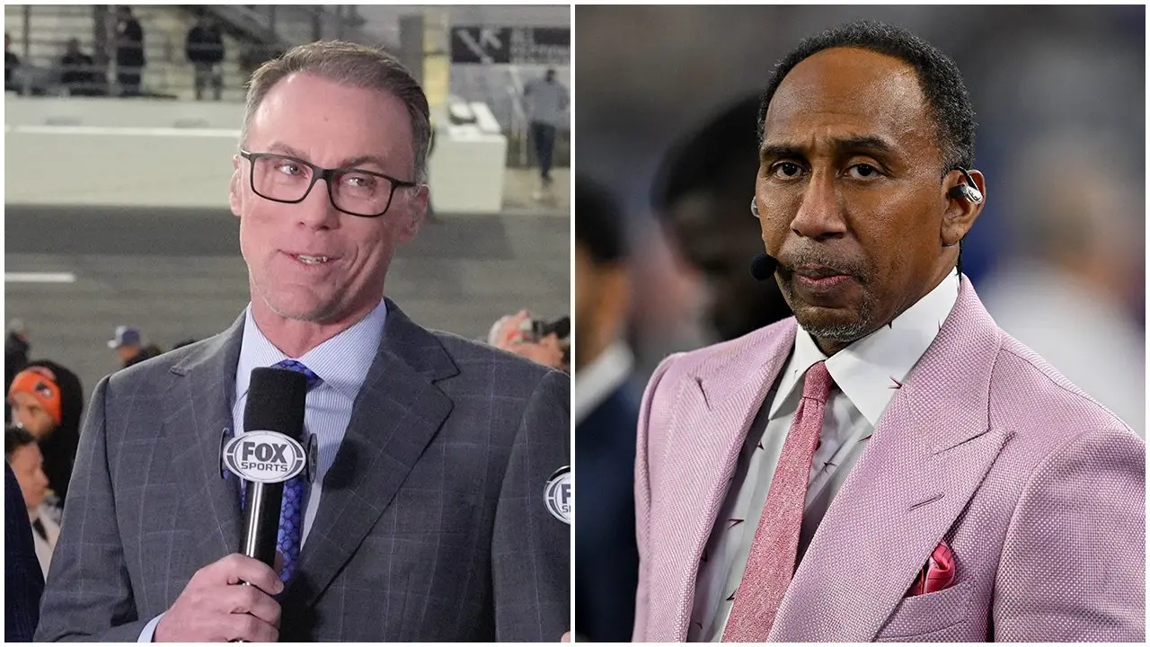 Kevin Harvick shoves Stephen A. Smith in a locker for saying NASCAR drivers aren’t athletes