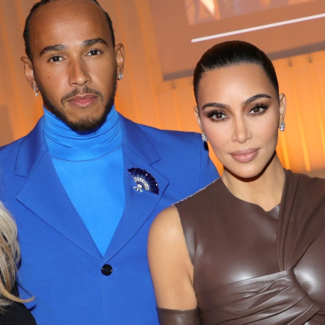 Kim Kardashian, Lewis Hamilton Subtle Coachella PDA Pic