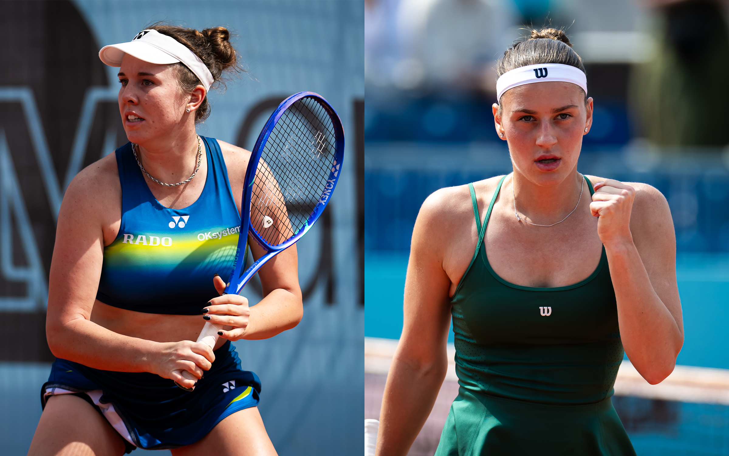 Kostyuk and Noskova test their form in a top 25 duel