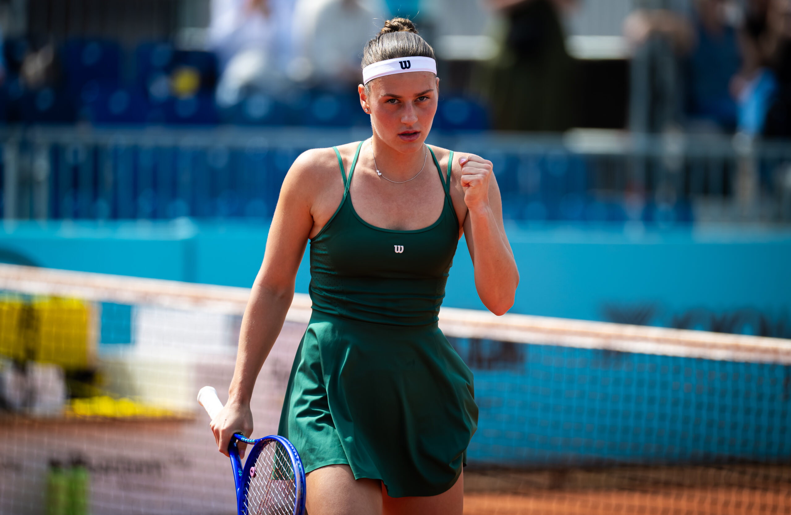 Kostyuk rolls past Pegula in Madrid third round