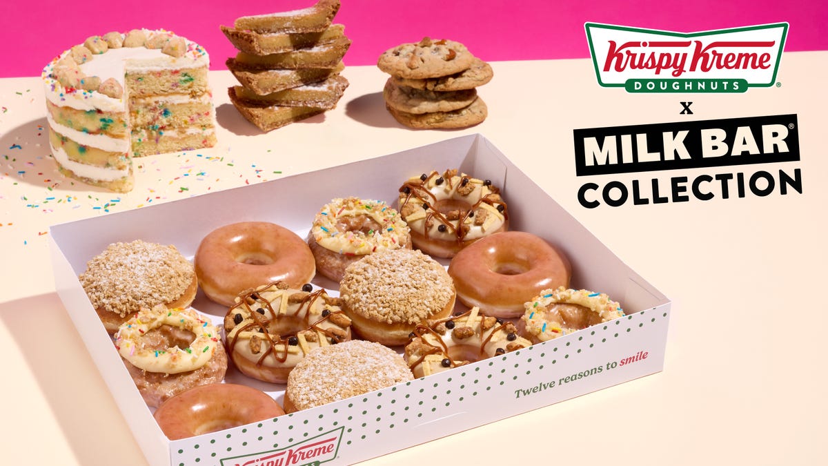 Krispy Kreme and Milk Bar collab on new doughnut collection