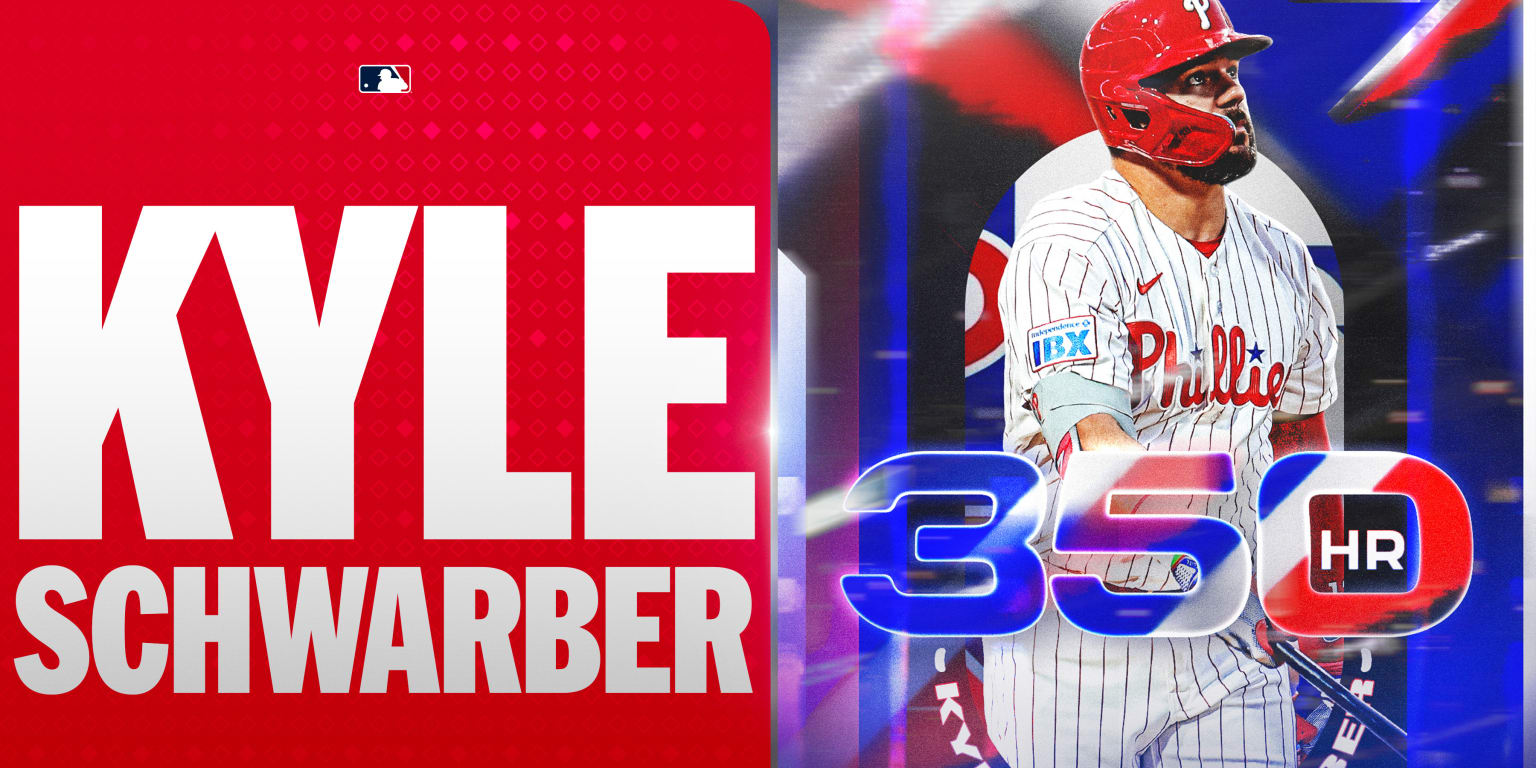 Kyle Schwarber hits his 350th career home run