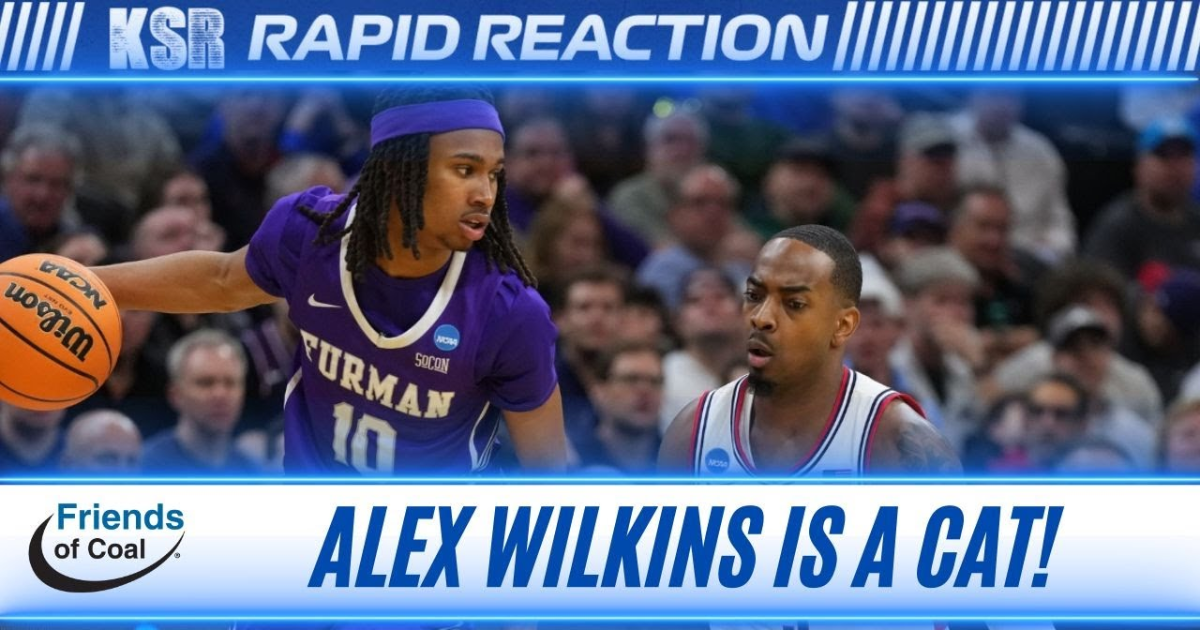 LIVE: KSR Rapidly Reacts to Alex Wilkins’ commitment to Kentucky
