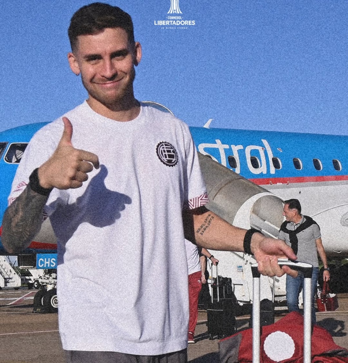 Lanús chega ao Brasil no 1° voo internacional de aeroporto paulista