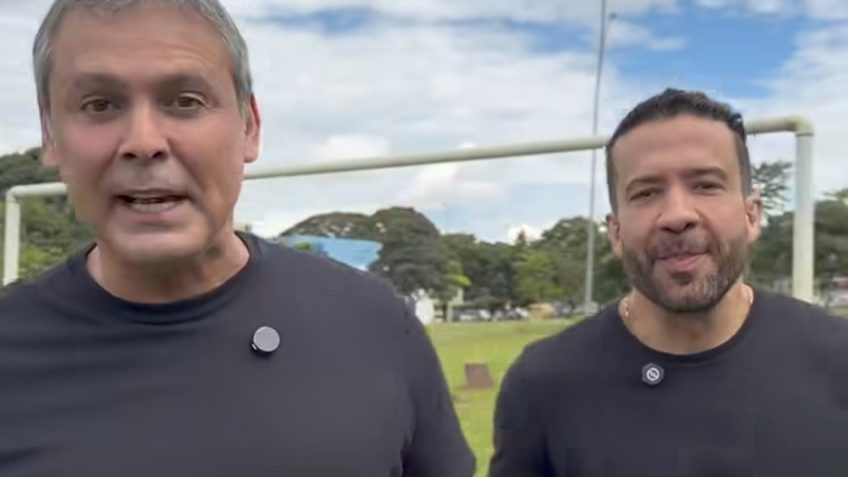 Lindbergh e Janones xingam Flávio em vídeo: “Vagabundo”