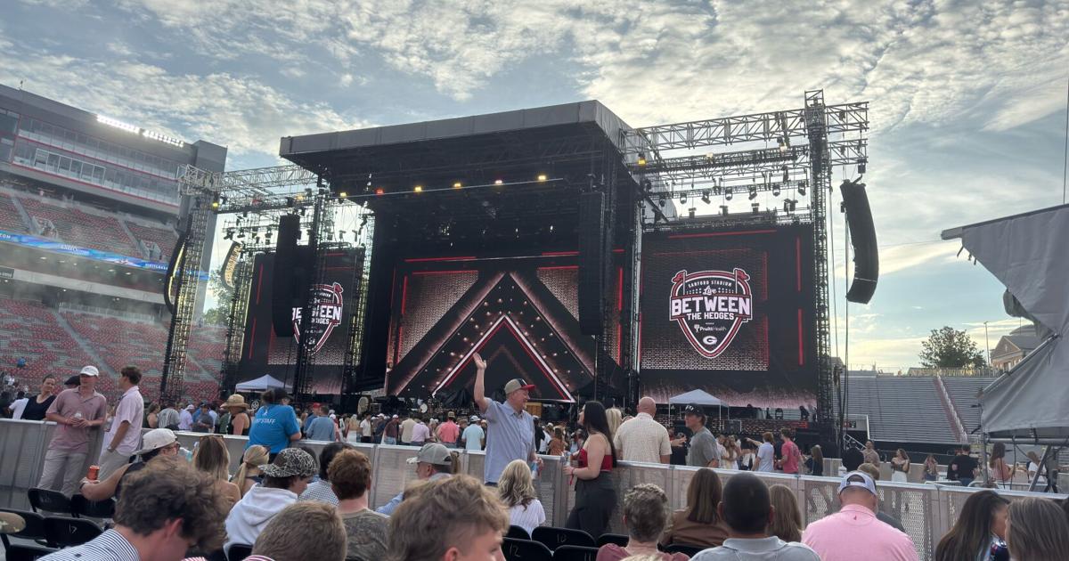 Live Between the Hedges brings live music back to Sanford Stadium | Arts & Culture