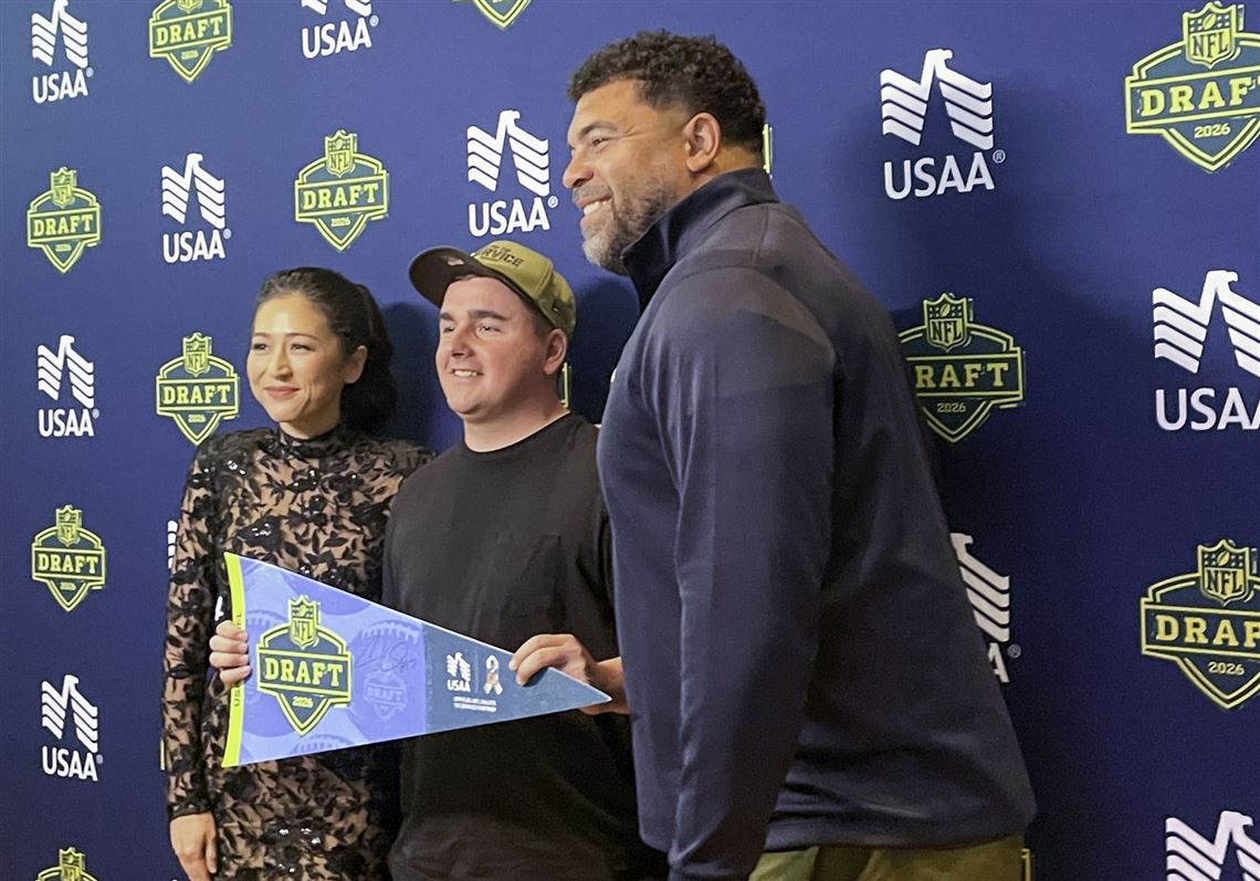 Local military veteran honored with special surprise ahead of NFL Draft