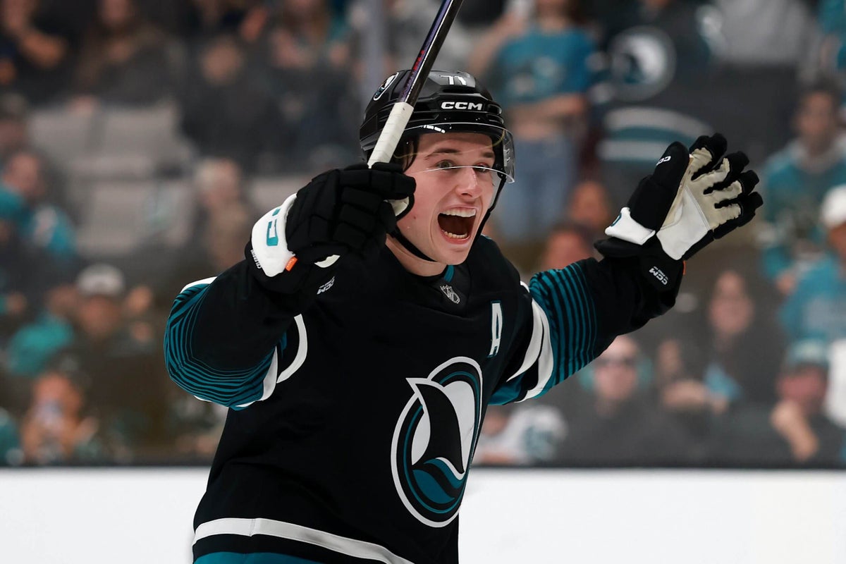 Macklin Celebrini deserves Hart Trophy votes for carrying the Sharks and wowing the world