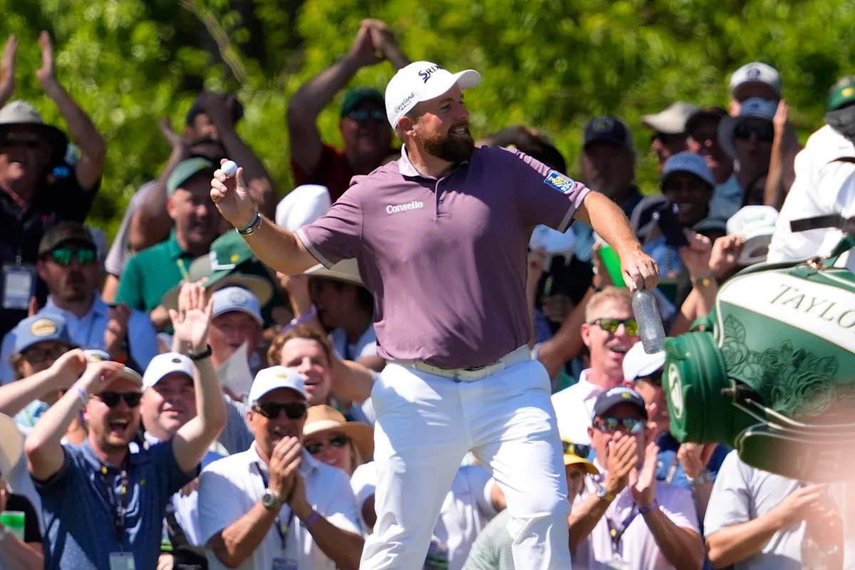 Masters 2026: Shane Lowry erupts after hitting a hole-in-one on Saturday at Augusta National