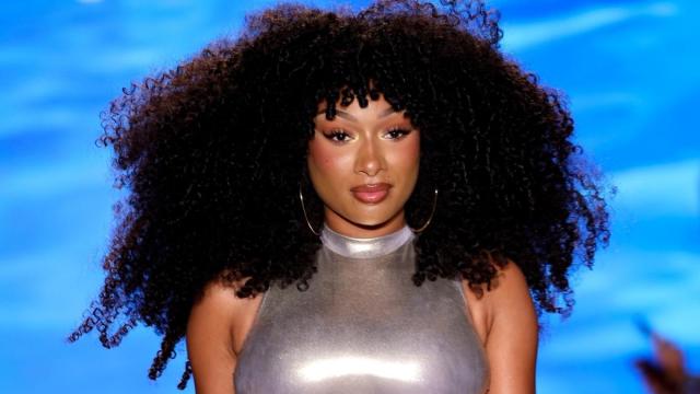 Megan Thee Stallion’s ‘Wet’ Strapless Minidress for NYX Is Dangerously Bold