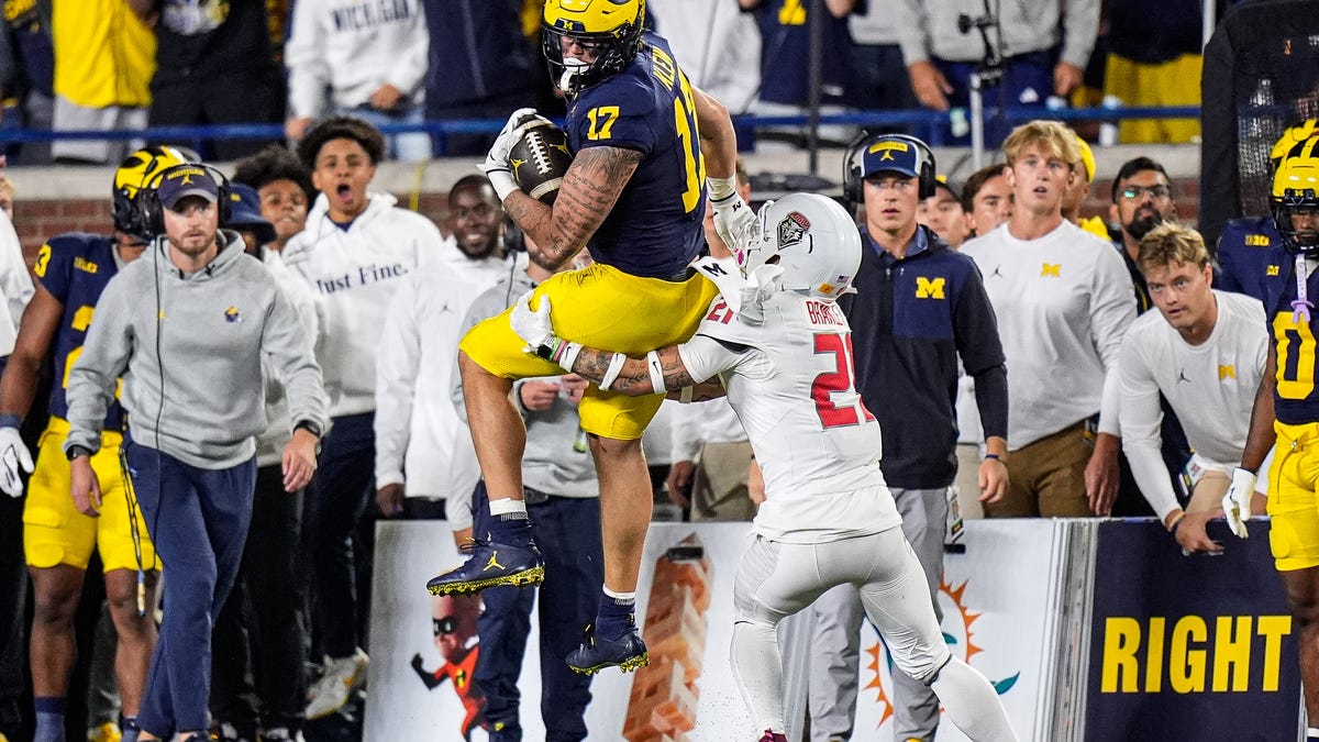 Michigan football TE Marlin Klein drafted by Houston Texans in Round 2