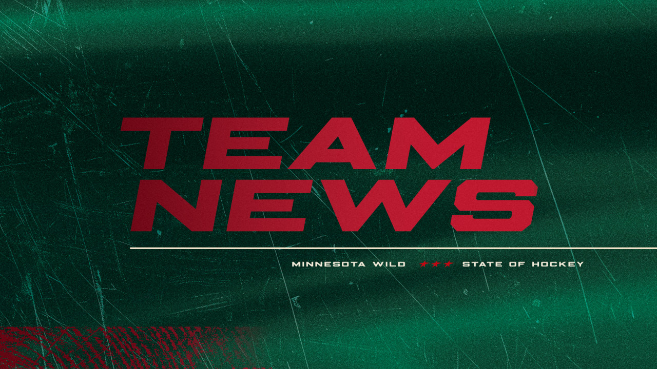 Minnesota Wild Recalls Forward Hunter Haight and Defenseman Matt Kiersted From Iowa