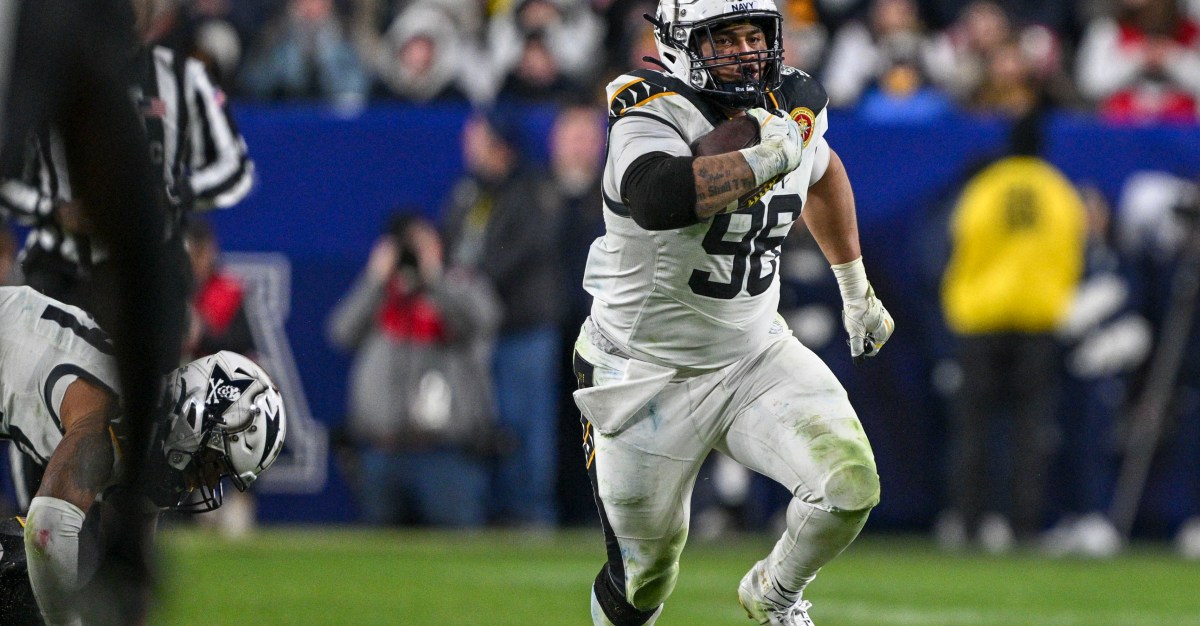 Navy standout and Ohio native Landon Robinson is the Bengals’ final pick of the 2026 NFL Draft